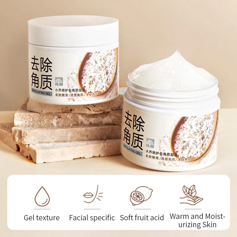 BIOAQUA Brightening & Exfoliating Rice Gel Face Scrub